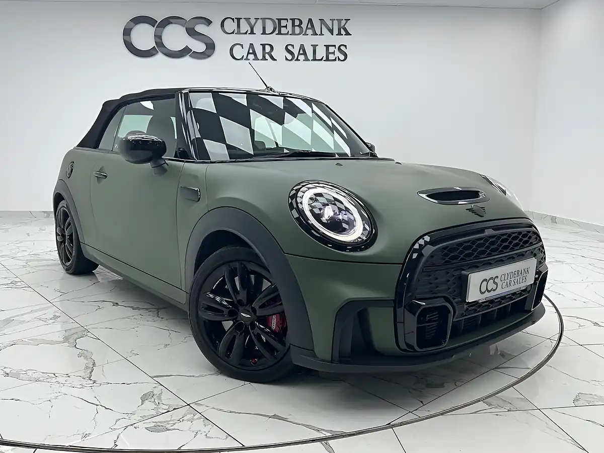 Used 2023 MINI Convertible John Cooper Works Green - Interior and Exterior details 9