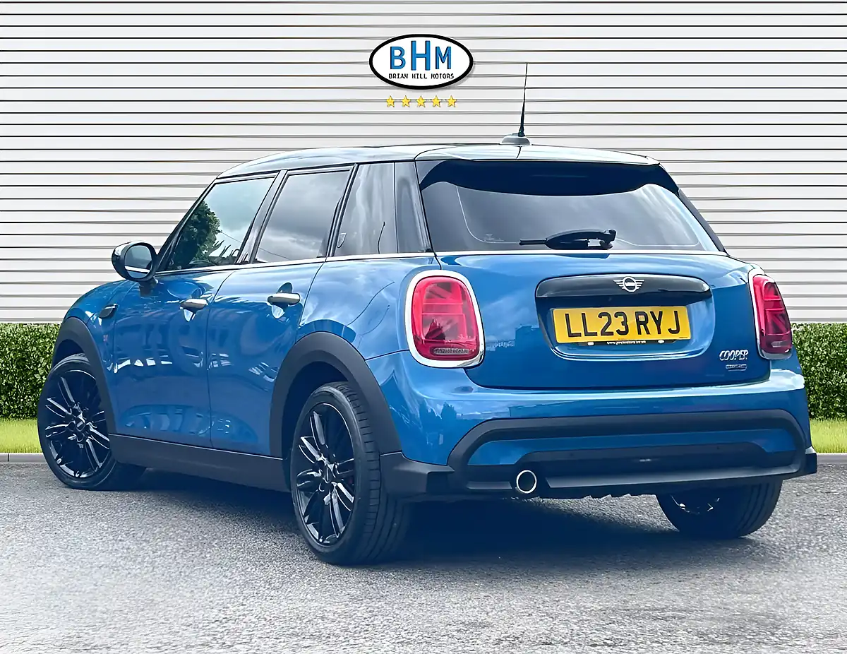 Used 2023 MINI Hatch Cooper Exclusive Island Blue - Interior and Exterior details 11