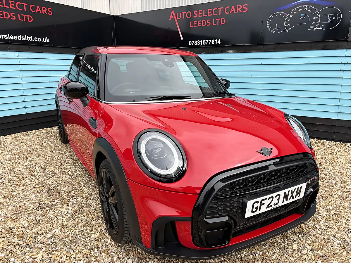 Used 2023 MINI Hatch Cooper Sport Chili Red - Front View