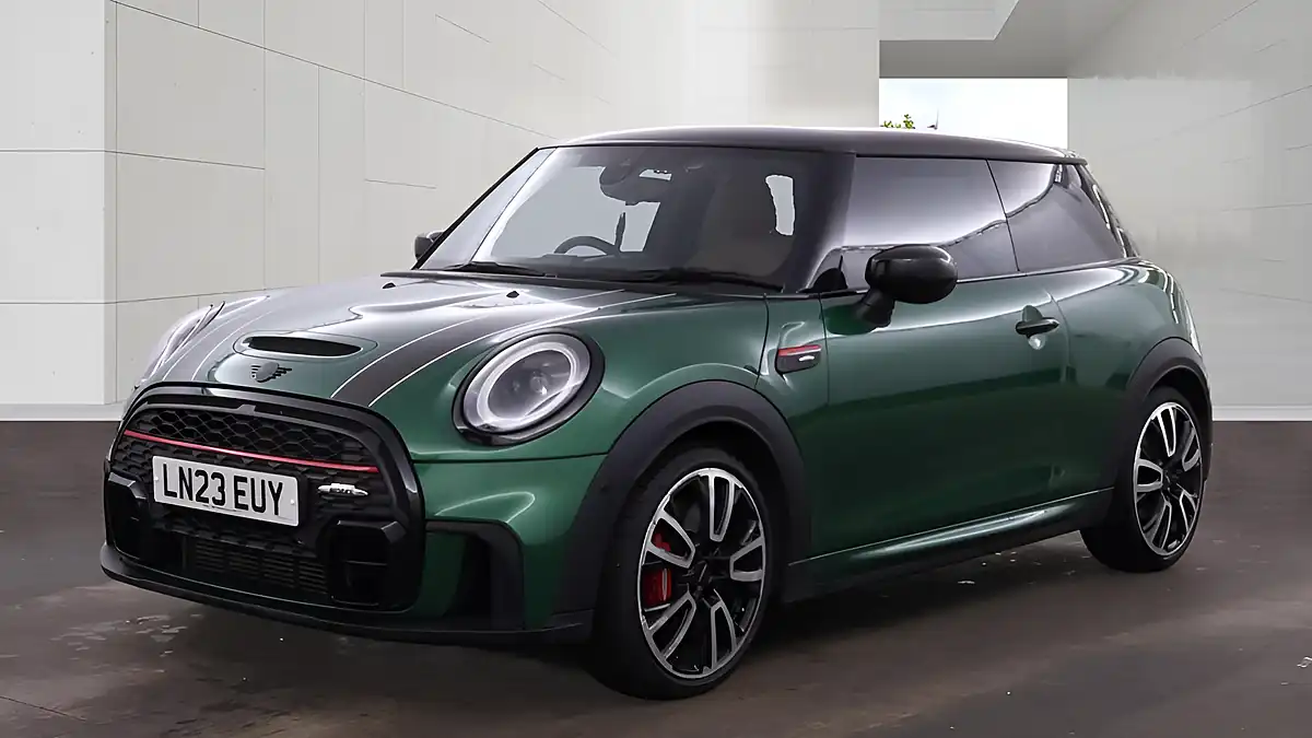 Used 2023 MINI Hatch John Cooper Works British Racing Green - Interior and Exterior details 10