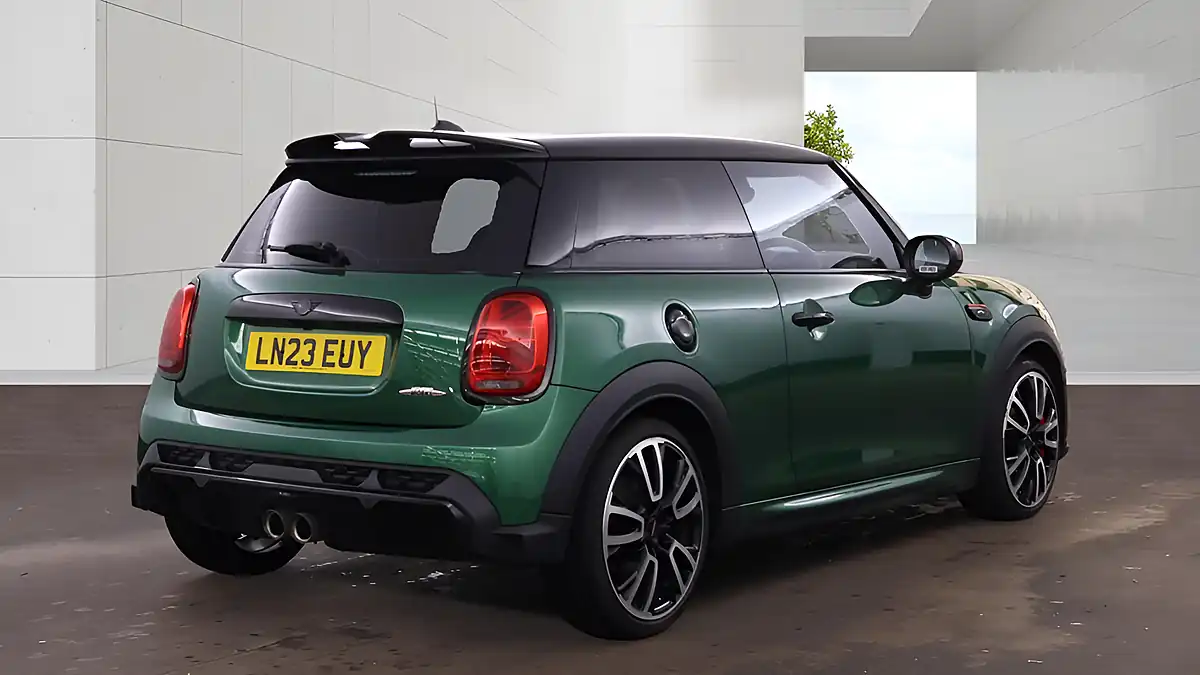 Used 2023 MINI Hatch John Cooper Works British Racing Green - Interior and Exterior details 12