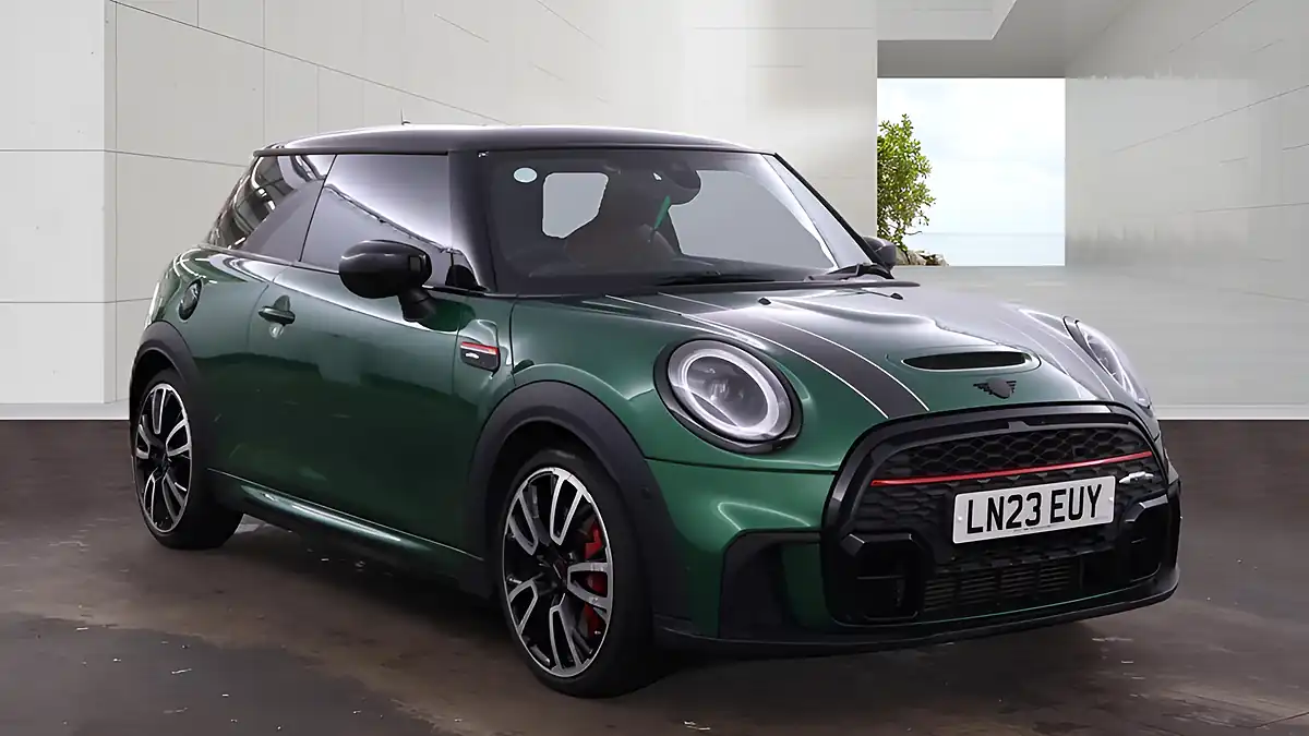 Used 2023 MINI Hatch John Cooper Works British Racing Green - Interior and Exterior details 9