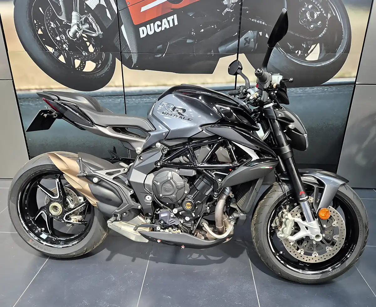 Used 2023 Mv Agusta Brutale 800 Rr Carbon Black/Avio Grey - Front View