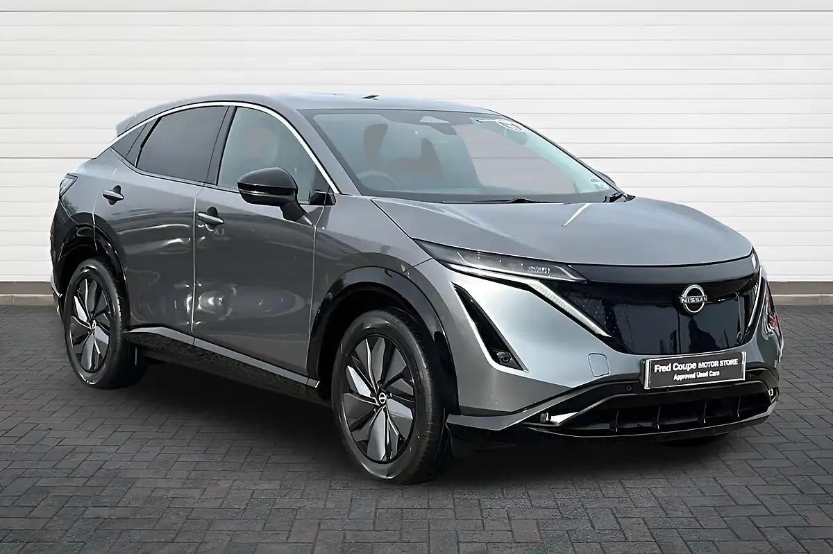 Used 2023 Nissan Ariya Advance Gun Metal - Front View