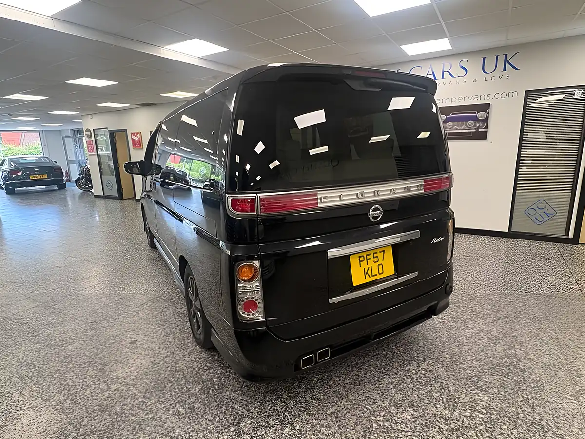 Used 2023 Nissan Elgrand Rider Black - Interior and Exterior details 11