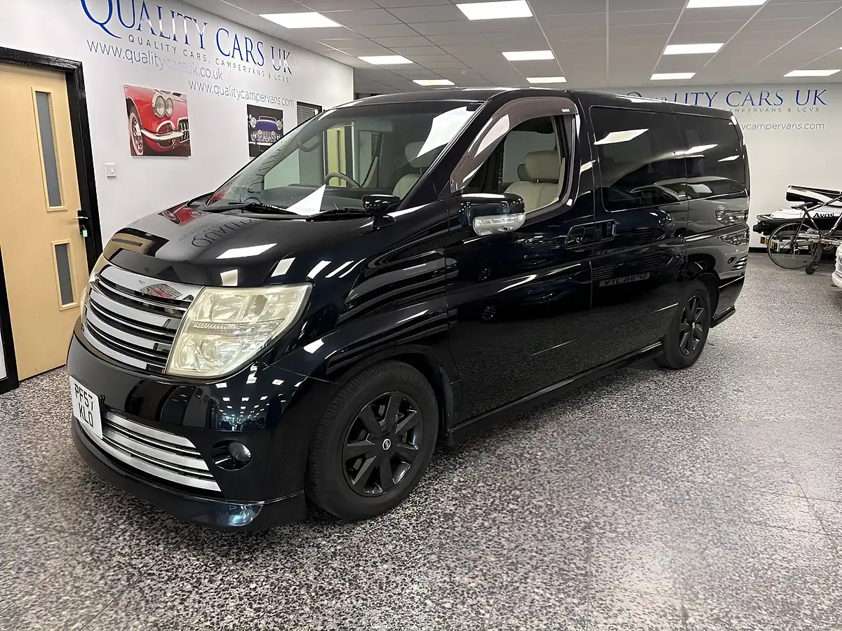Used 2023 Nissan Elgrand Rider Black - Interior and Exterior details 4