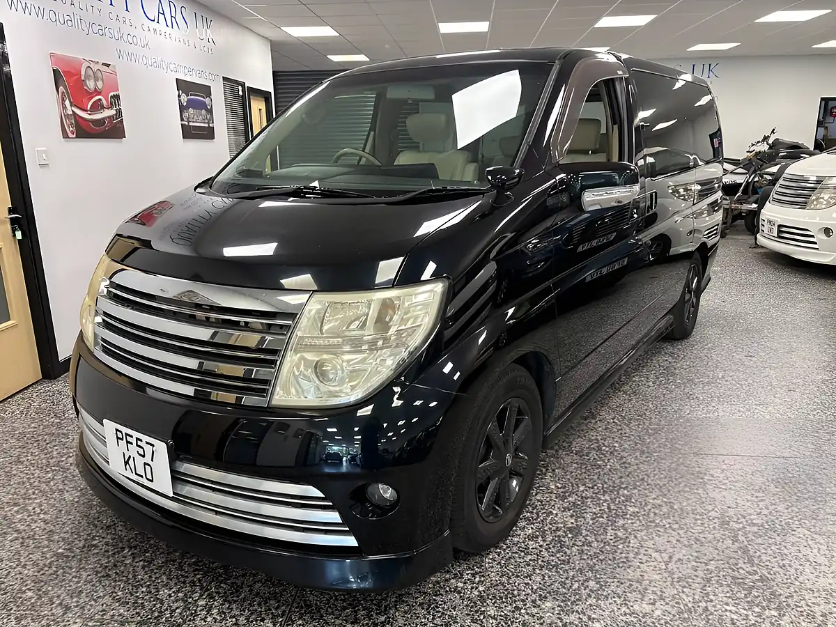 Used 2023 Nissan Elgrand Rider Black - Interior and Exterior details 5