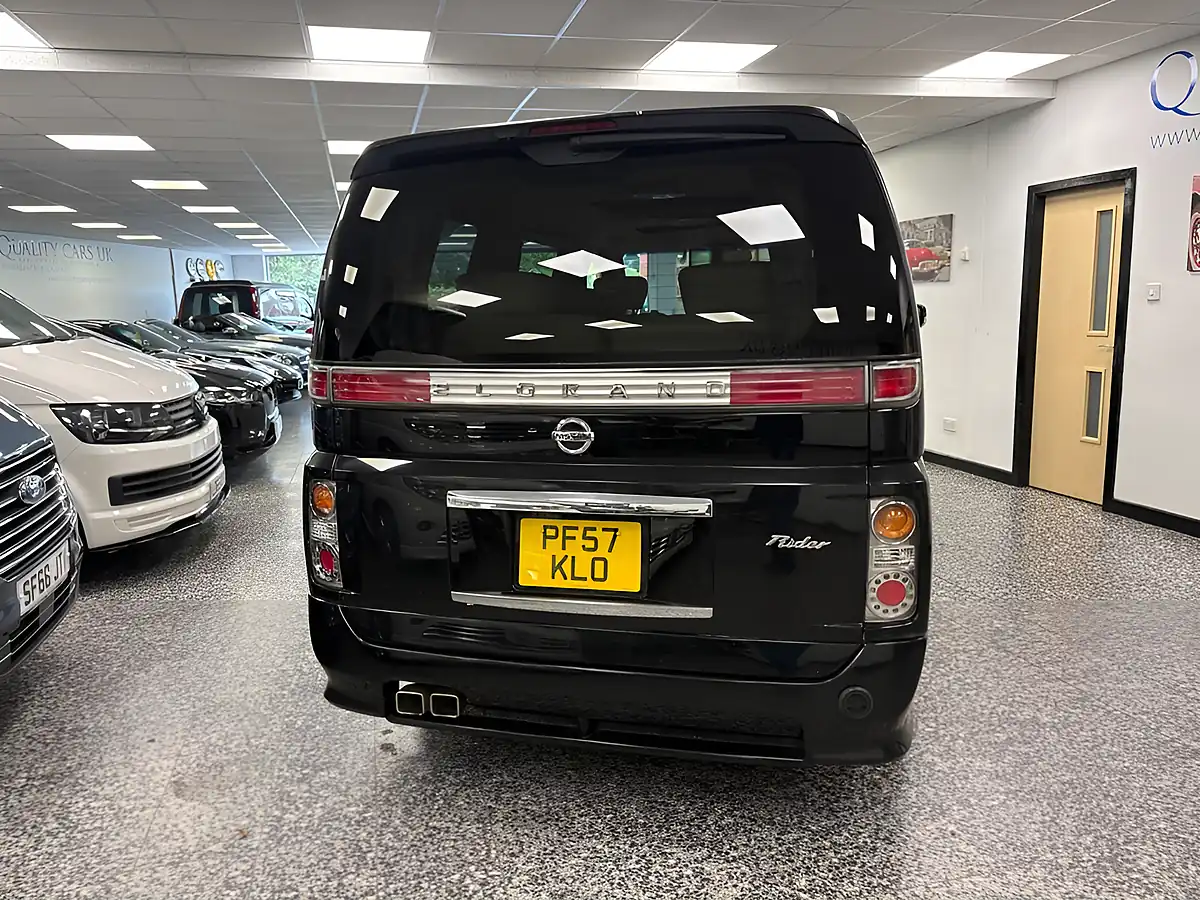 Used 2023 Nissan Elgrand Rider Black - Interior and Exterior details 9