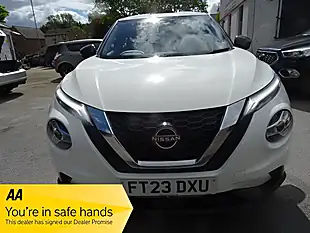 Used 2023 Nissan Juke Acenta White - Interior and Exterior details 2