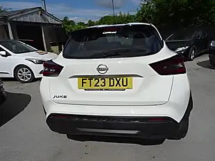Used 2023 Nissan Juke Acenta White - Interior and Exterior details 4