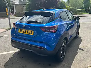 Used 2023 Nissan Juke N-Connecta Blue - Interior and Exterior details 5