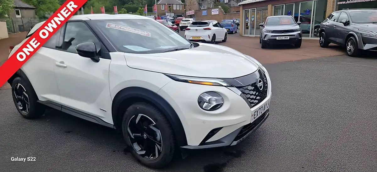 Used 2023 Nissan Juke N-Connecta White - Interior and Exterior details 3