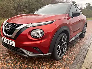 Used 2023 Nissan Juke Tekna+ Red - Interior and Exterior details 8