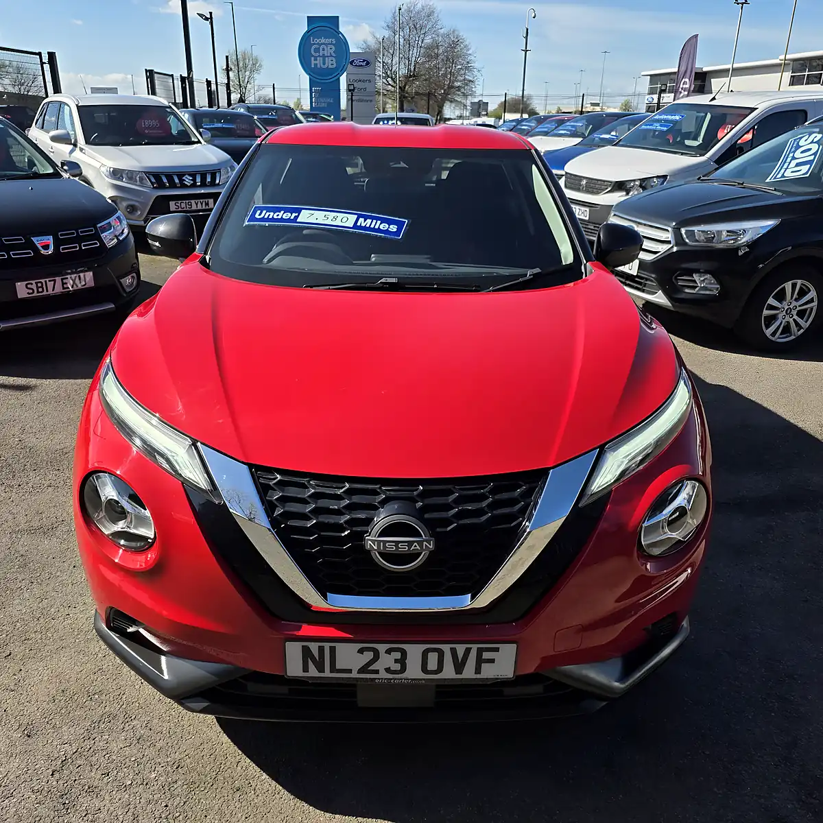 Used 2023 Nissan Juke Visia Edition Flame Red - Interior and Exterior details 10