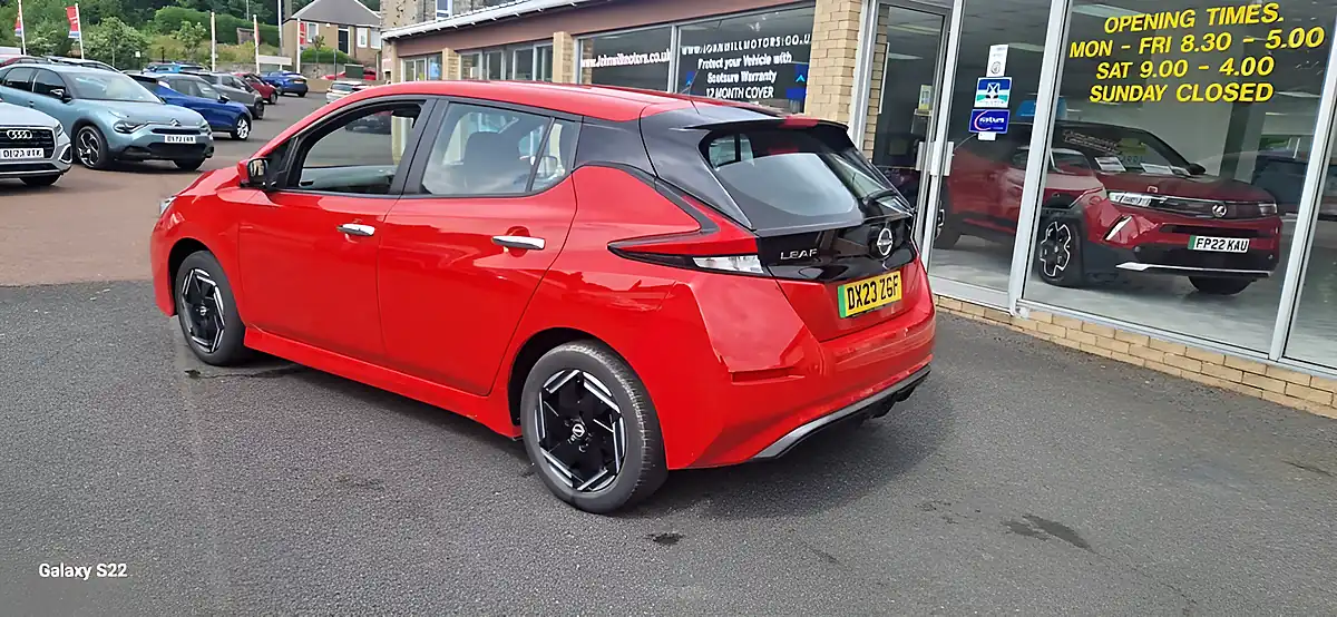 Used 2023 Nissan Leaf Acenta Red - Interior and Exterior details 10