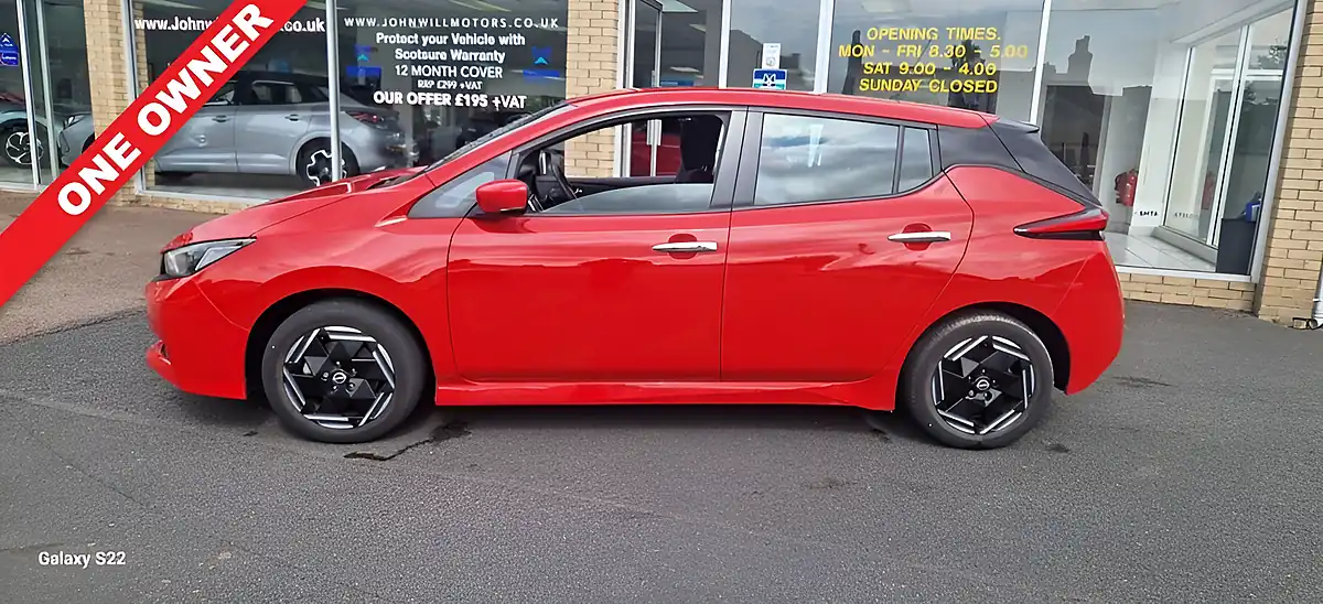 Used 2023 Nissan Leaf Acenta Red - Interior and Exterior details 2