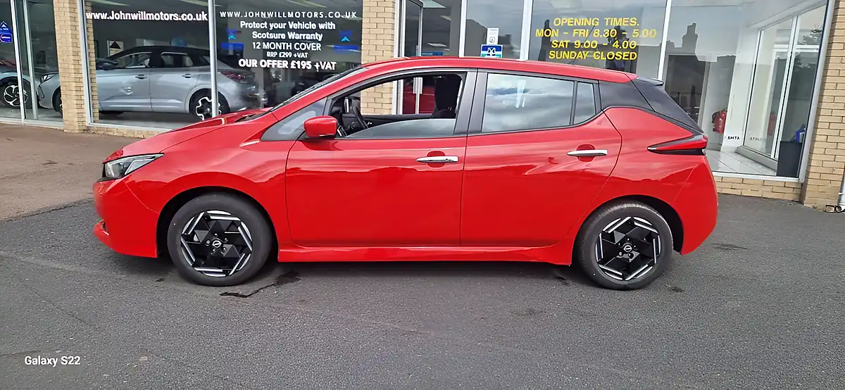 Used 2023 Nissan Leaf Acenta Red - Interior and Exterior details 9