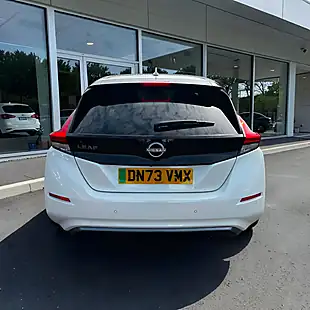 Used 2023 Nissan Leaf N-Connecta EV N-Connecta Arctic White - Interior and Exterior details 4
