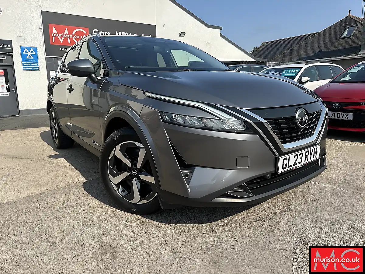 Used 2023 Nissan Qashqai N-Connecta Grey - Front View