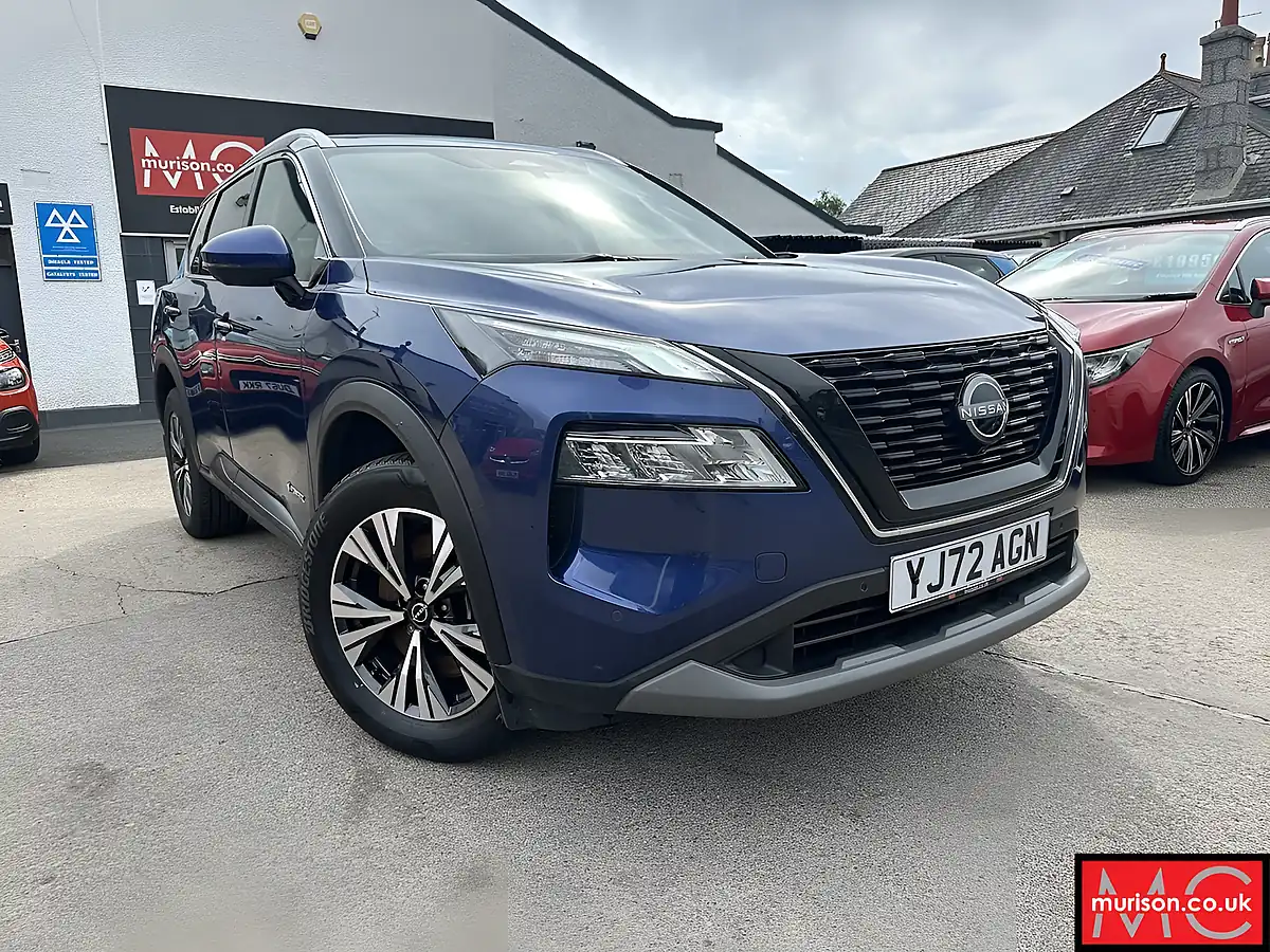 Used 2023 Nissan X-Trail N-Connecta Blue - Front View