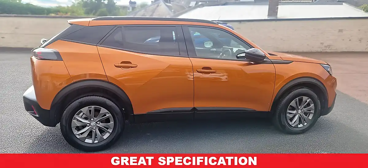 Used 2023 Peugeot 2008 Active Premium Orange - Interior and Exterior details 2