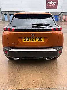 Used 2023 Peugeot 2008 Allure Premium Orange - Interior and Exterior details 4