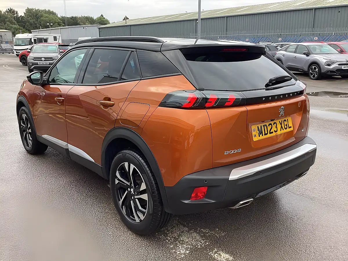 Used 2023 Peugeot 2008 GT Orange Fusion - Interior and Exterior details 2