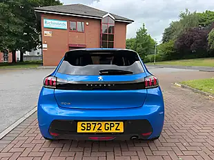 Used 2023 Peugeot 208 Allure Premium Blue - Interior and Exterior details 5