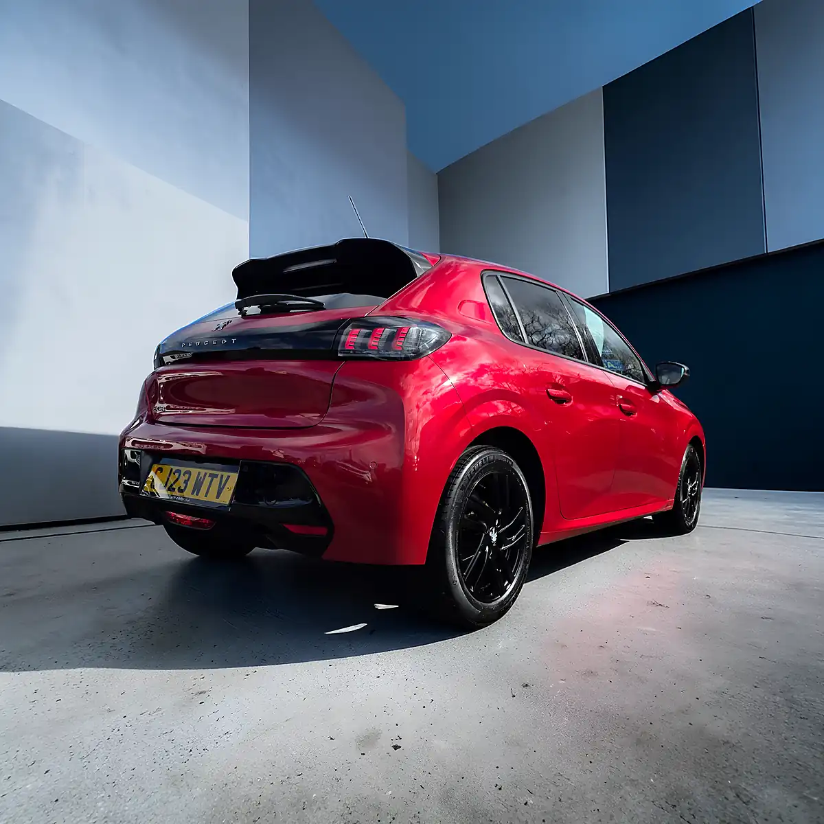 Used 2023 Peugeot 208 Allure Premium Plus Blazing Red Metallic - Interior and Exterior details 9