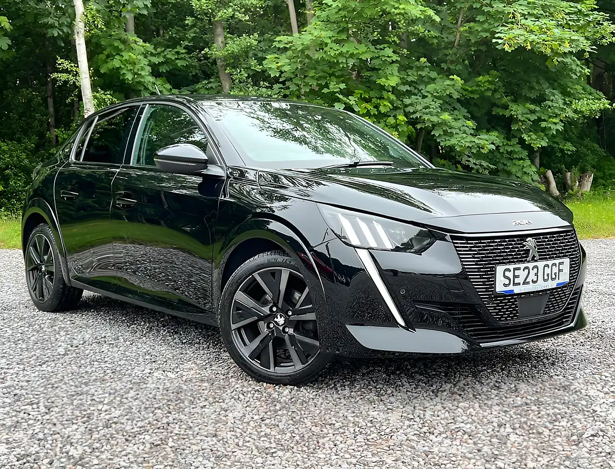 Used 2023 Peugeot 208 GT Nera Black - Front View