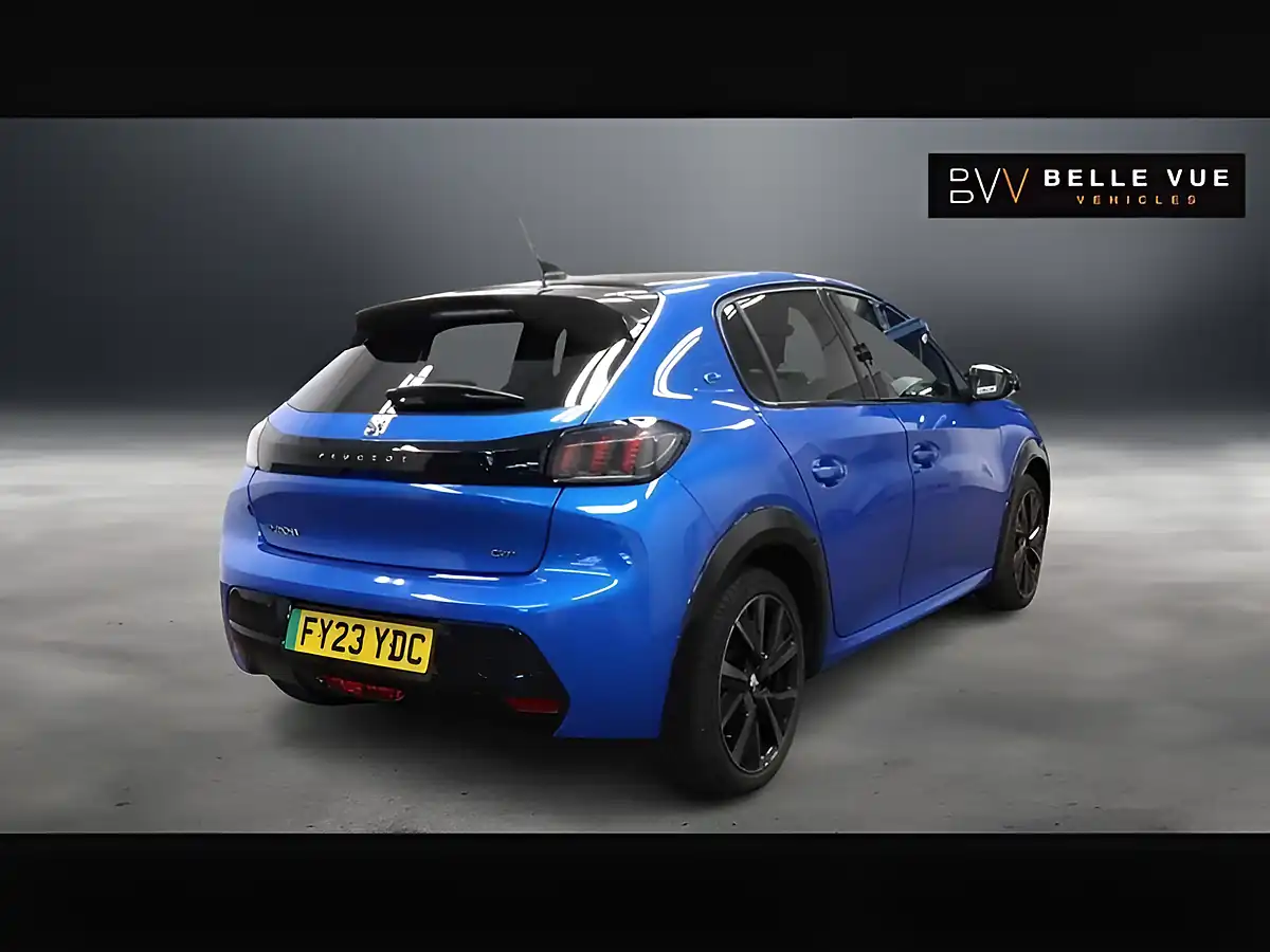 Used 2023 Peugeot 208 GT Vertigo Blue - Interior and Exterior details 4