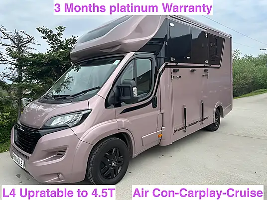 2023 Peugeot Boxer 2.2 XLWB Pro Horsebox
