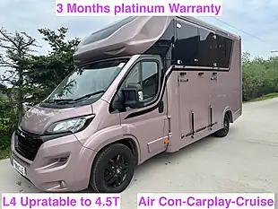 Used 2023 Peugeot Boxer 435 Pro Stallion Partition Horsebox White - Interior and Exterior details 19