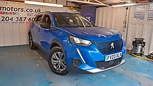 Used 2023 Peugeot E-2008 Active Premium+ Blue - Interior and Exterior details 11