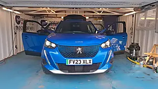 Used 2023 Peugeot E-2008 Active Premium+ Blue - Interior and Exterior details 17