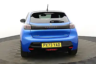 Used 2023 Peugeot E-208 GT Blue - Interior and Exterior details 5