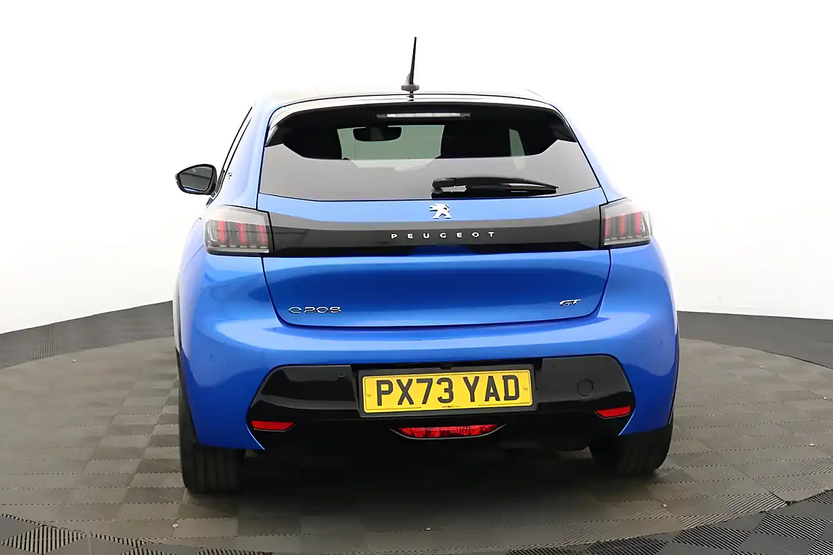 Used 2023 Peugeot E-208 GT Blue - Interior and Exterior details 5