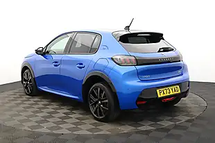 Used 2023 Peugeot E-208 GT Blue - Interior and Exterior details 6
