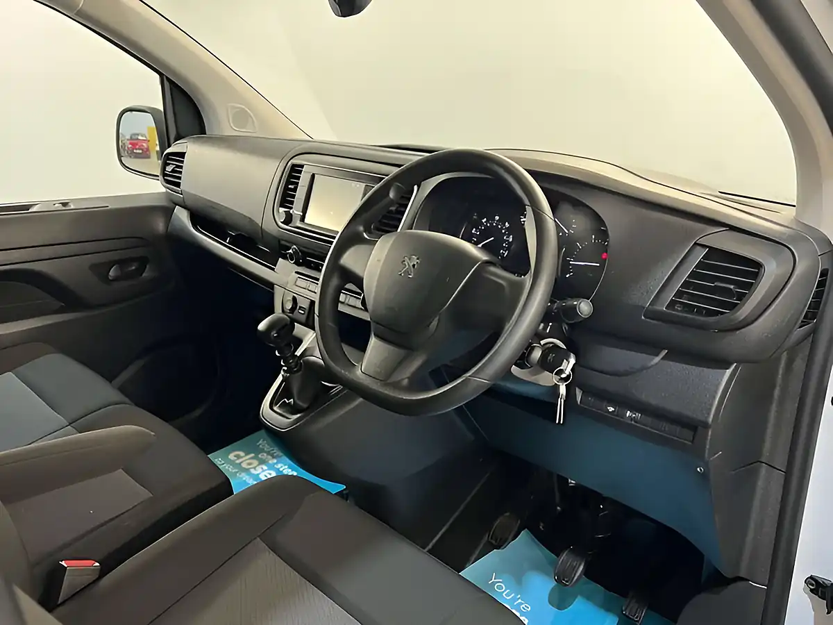 Used 2023 Peugeot Expert Asphalt Premium+ Long Panel Van White - Interior and Exterior details 9
