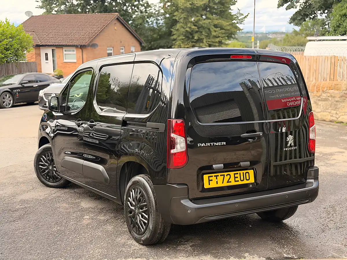 Used 2023 Peugeot Partner Professional Premium+ Black - Interior and Exterior details 2