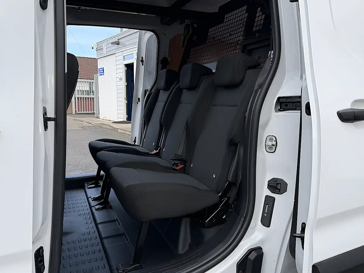 Used 2023 Peugeot Partner Professional Premium Long Crew Van Double Cab White - Interior and Exterior details 11