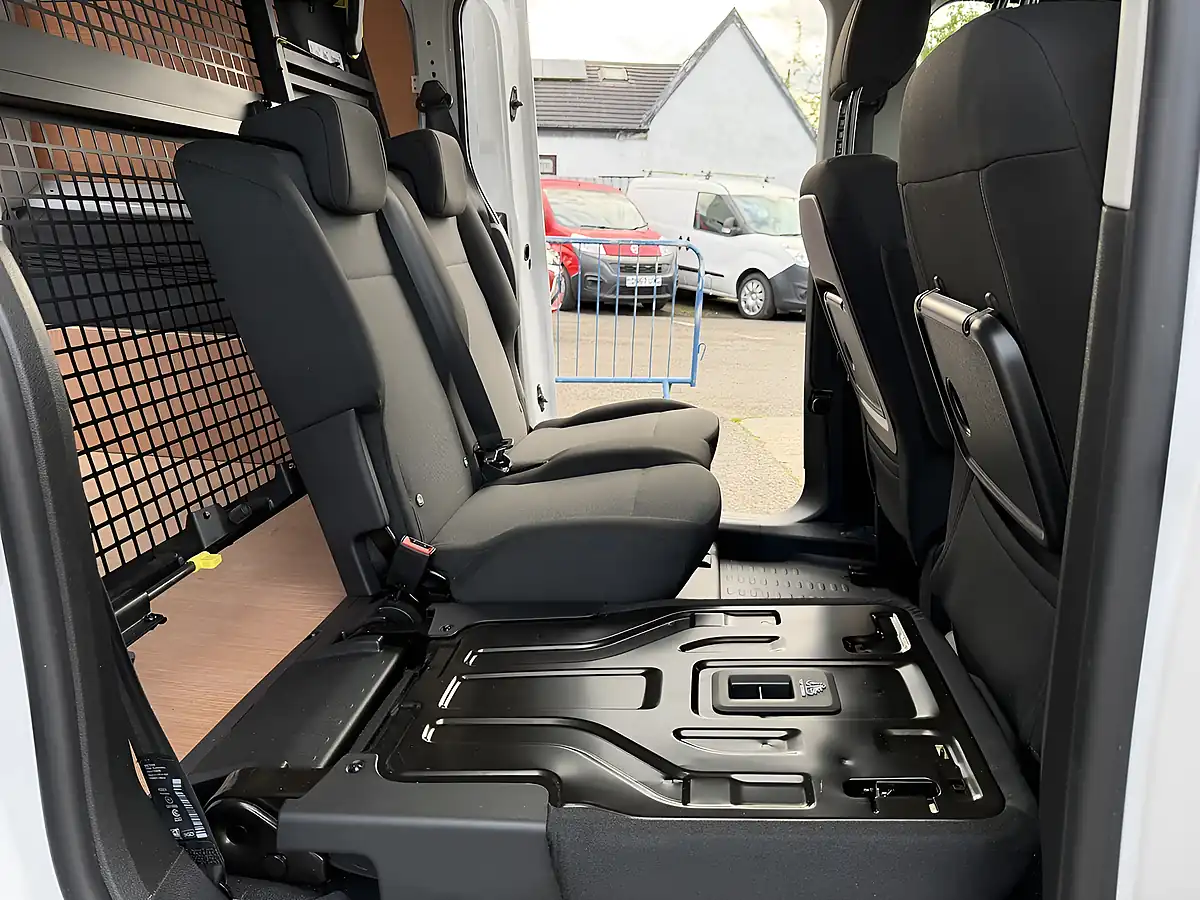 Used 2023 Peugeot Partner Professional Premium Long Crew Van Double Cab White - Interior and Exterior details 13