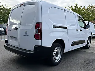 Used 2023 Peugeot Partner Professional Premium Long Crew Van Double Cab White - Interior and Exterior details 8