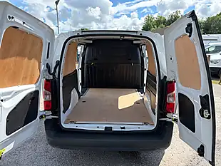 Used 2023 Peugeot Partner Professional Premium + Long Panel Van White - Interior and Exterior details 12