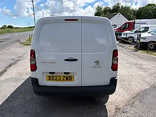 Used 2023 Peugeot Partner Professional Premium + Long Panel Van White - Interior and Exterior details 5