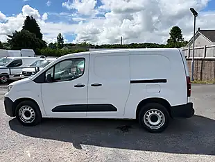 Used 2023 Peugeot Partner Professional Premium + Long Panel Van White - Interior and Exterior details 7