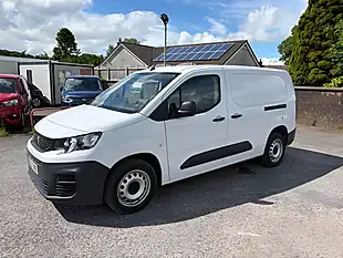 Used 2023 Peugeot Partner Professional Premium + Long Panel Van White - Interior and Exterior details 8