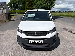 Used 2023 Peugeot Partner Professional Premium + Long Panel Van White - Interior and Exterior details 9