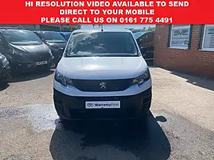 Used 2023 Peugeot Partner Professional Premium Plus White - Interior and Exterior details 3
