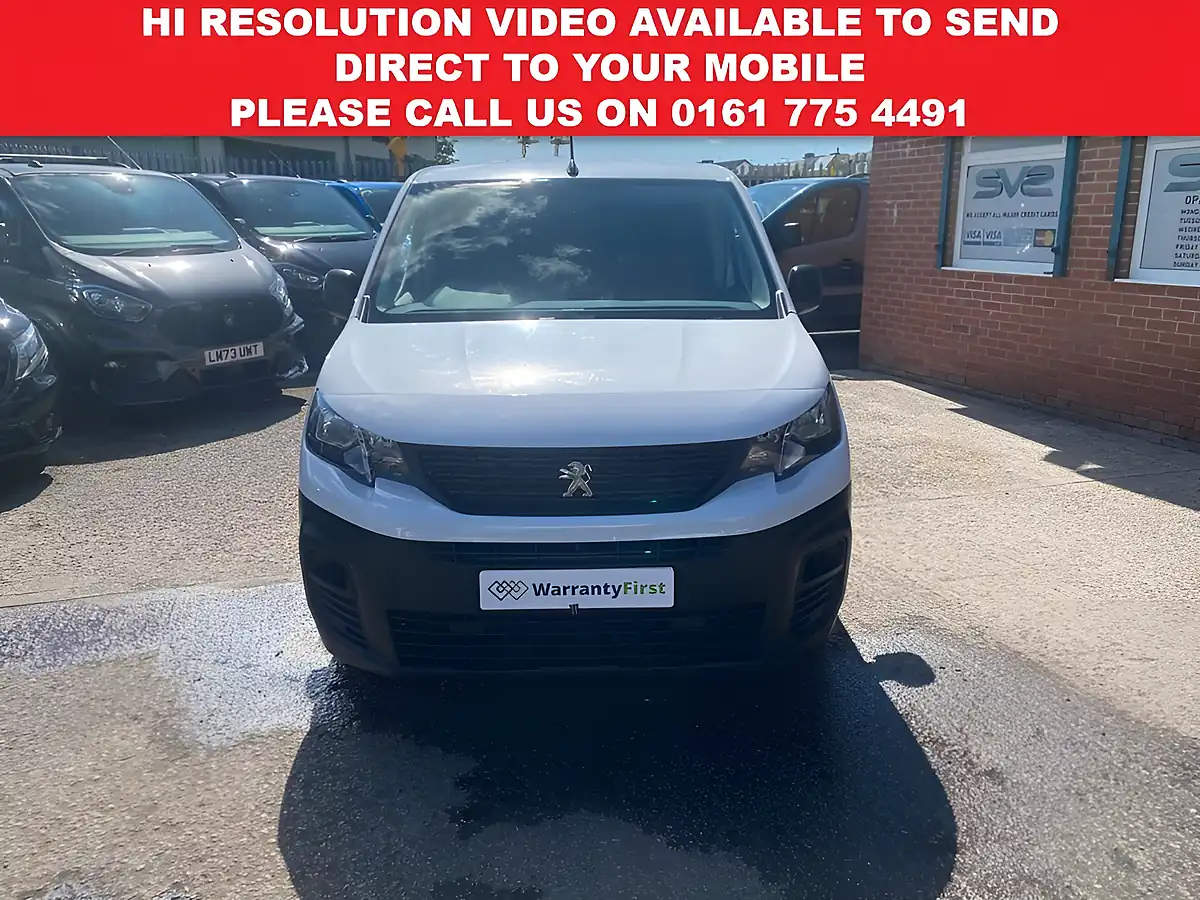 Used 2023 Peugeot Partner Professional Premium Plus White - Interior and Exterior details 3